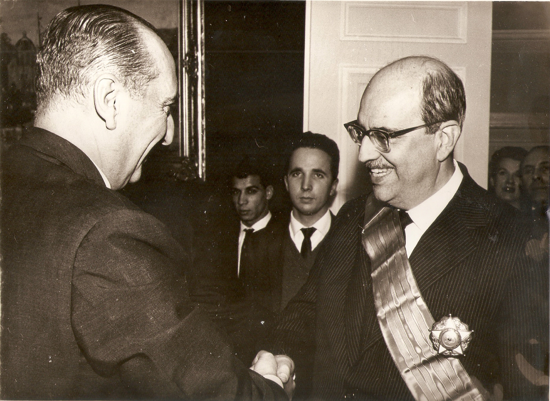 Com o Embaixador Chileno - 1963